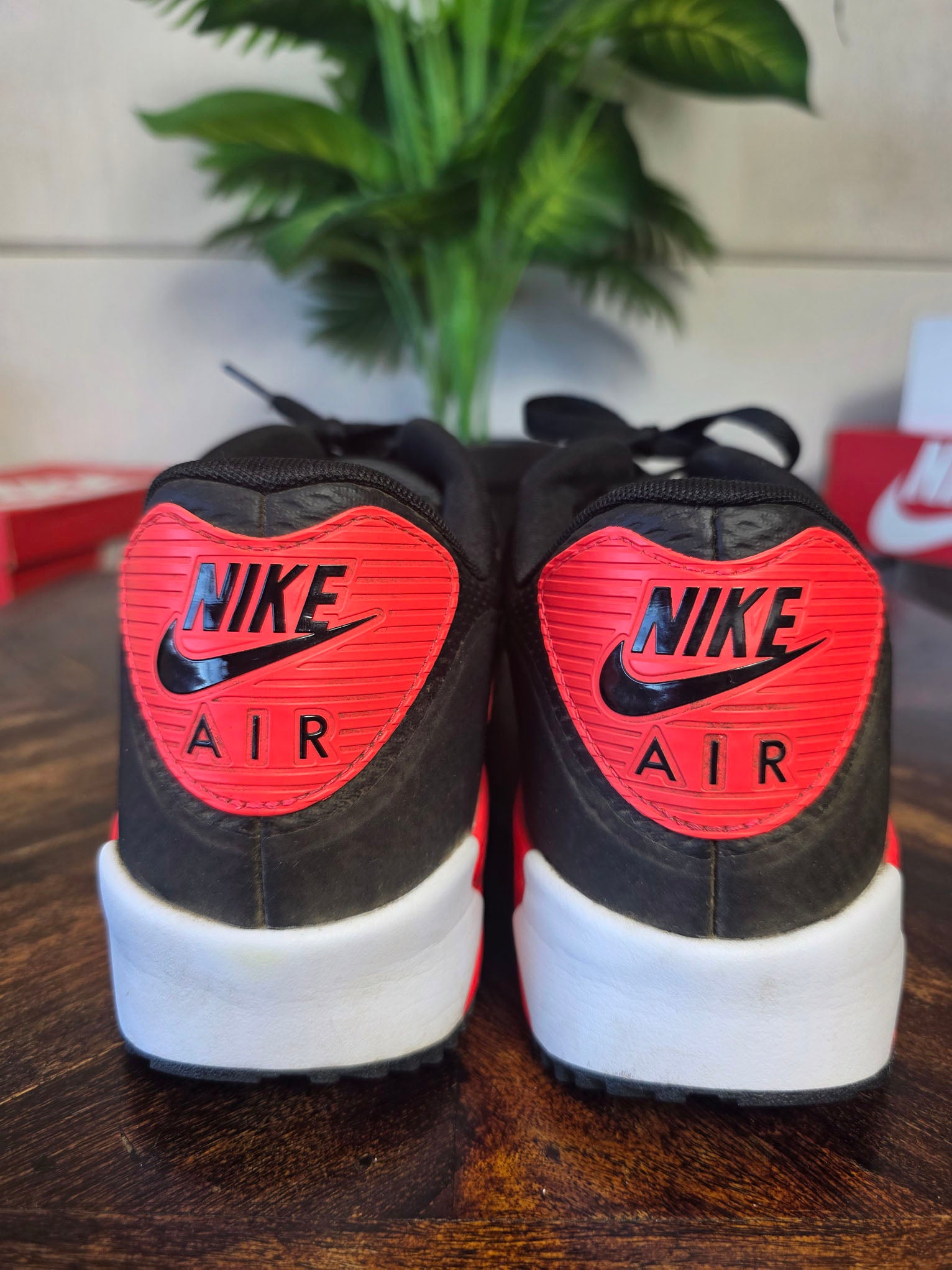 Nike Air Max 90 Golf Iron Grey Infra Red 23 maat 48,5