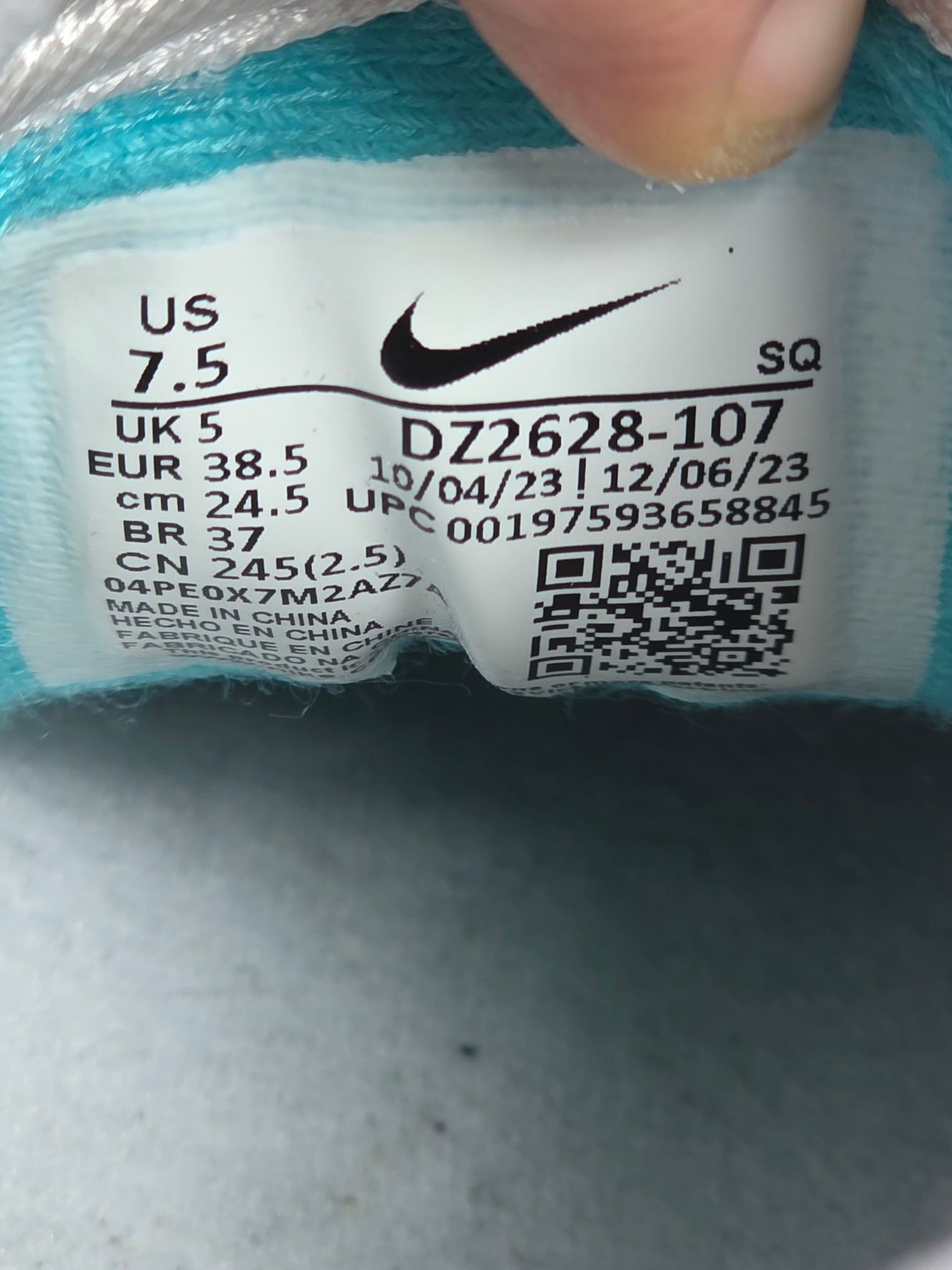 Nike Air Max 1 Dusty Cactus maat 38,5