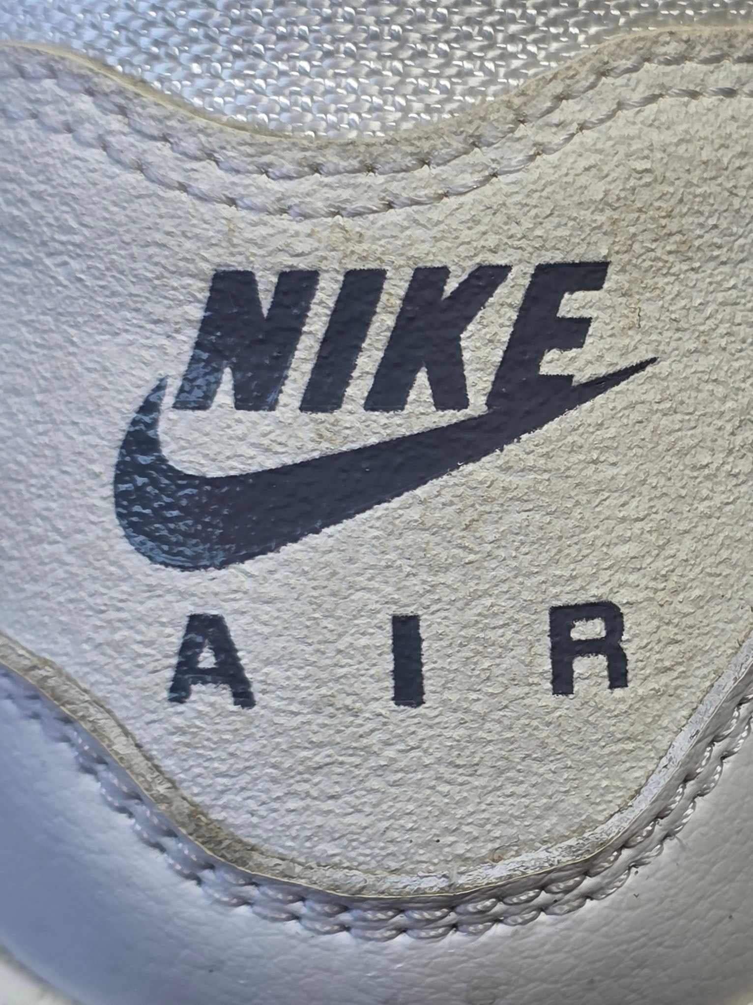Nike Air Max 1 Tongue Tab White Team Orange maat 46