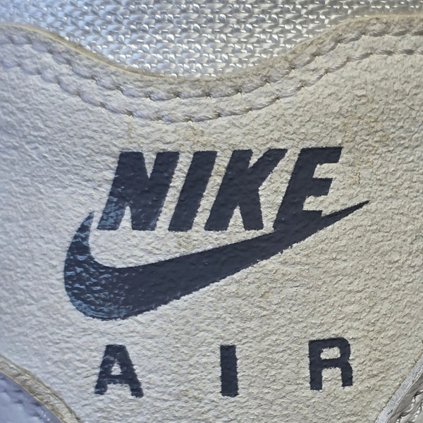 Nike Air Max 1 Tongue Tab White Team Orange maat 46