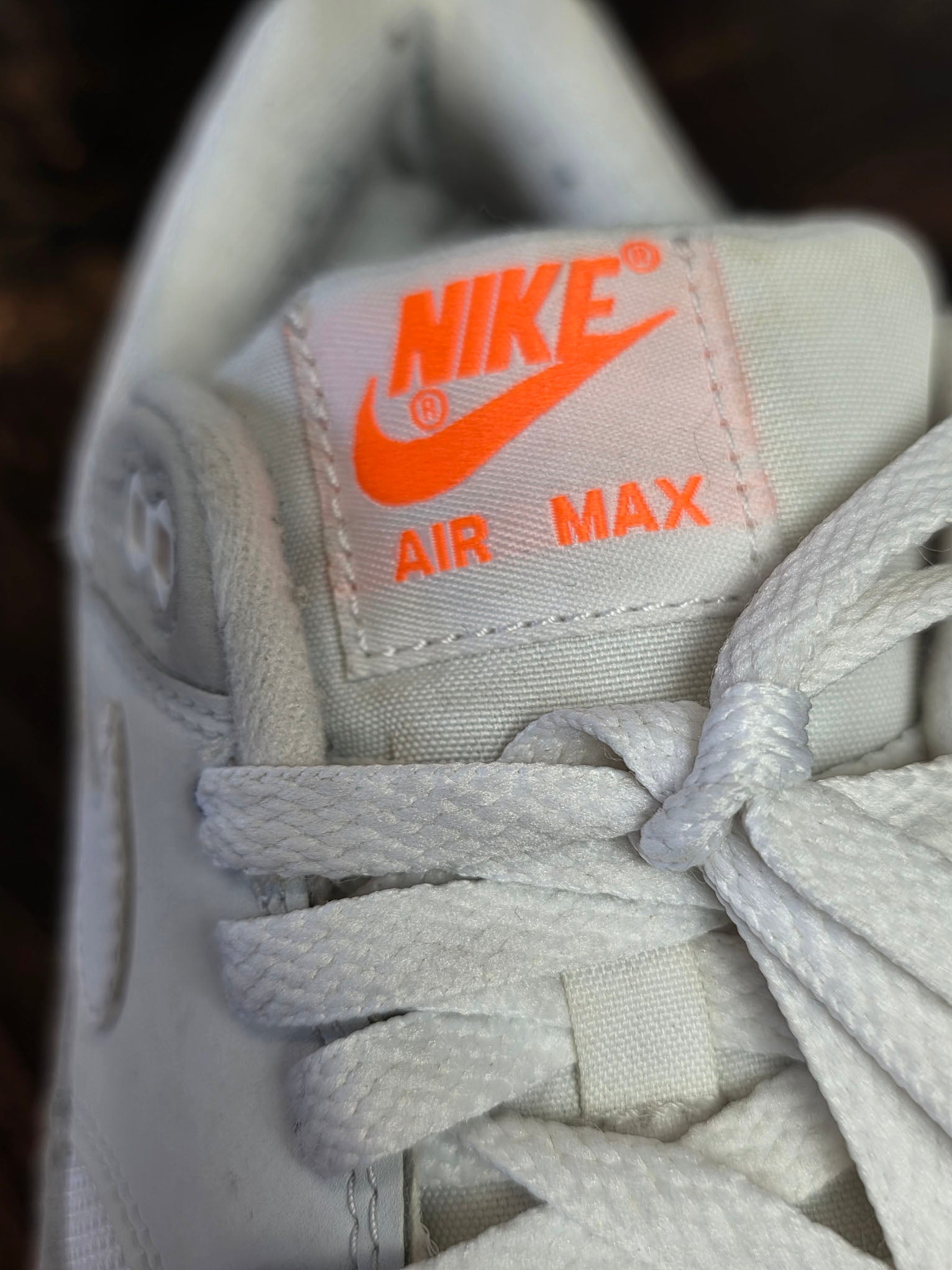 Nike Air Max 1 Pure Platinum Orange maat 42,5