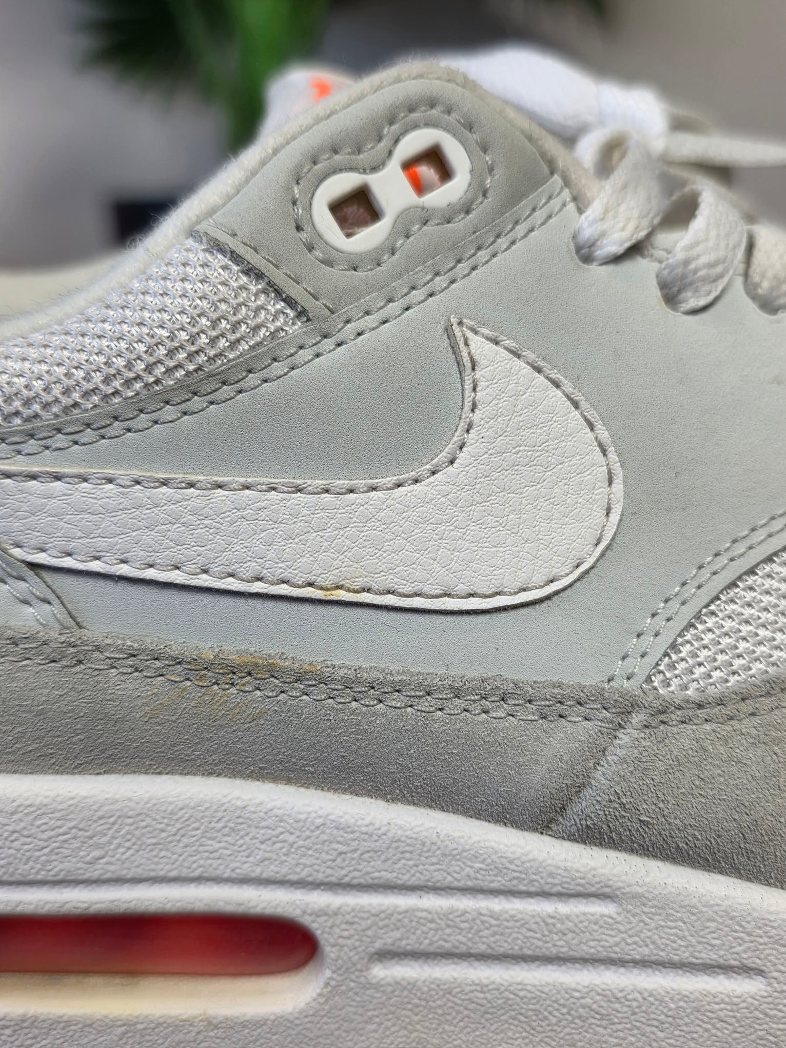 Nike Air Max 1 Pure Platinum Orange maat 42,5