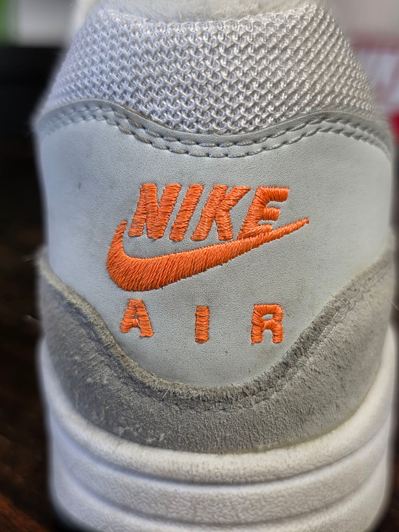 Nike Air Max 1 Pure Platinum Orange maat 42,5