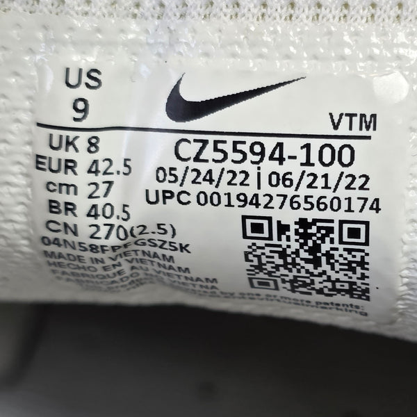 Nike Air Max 90 Triple White LTR maat 42,5