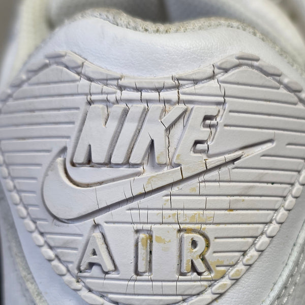 Nike Air Max 90 Triple White LTR maat 42,5