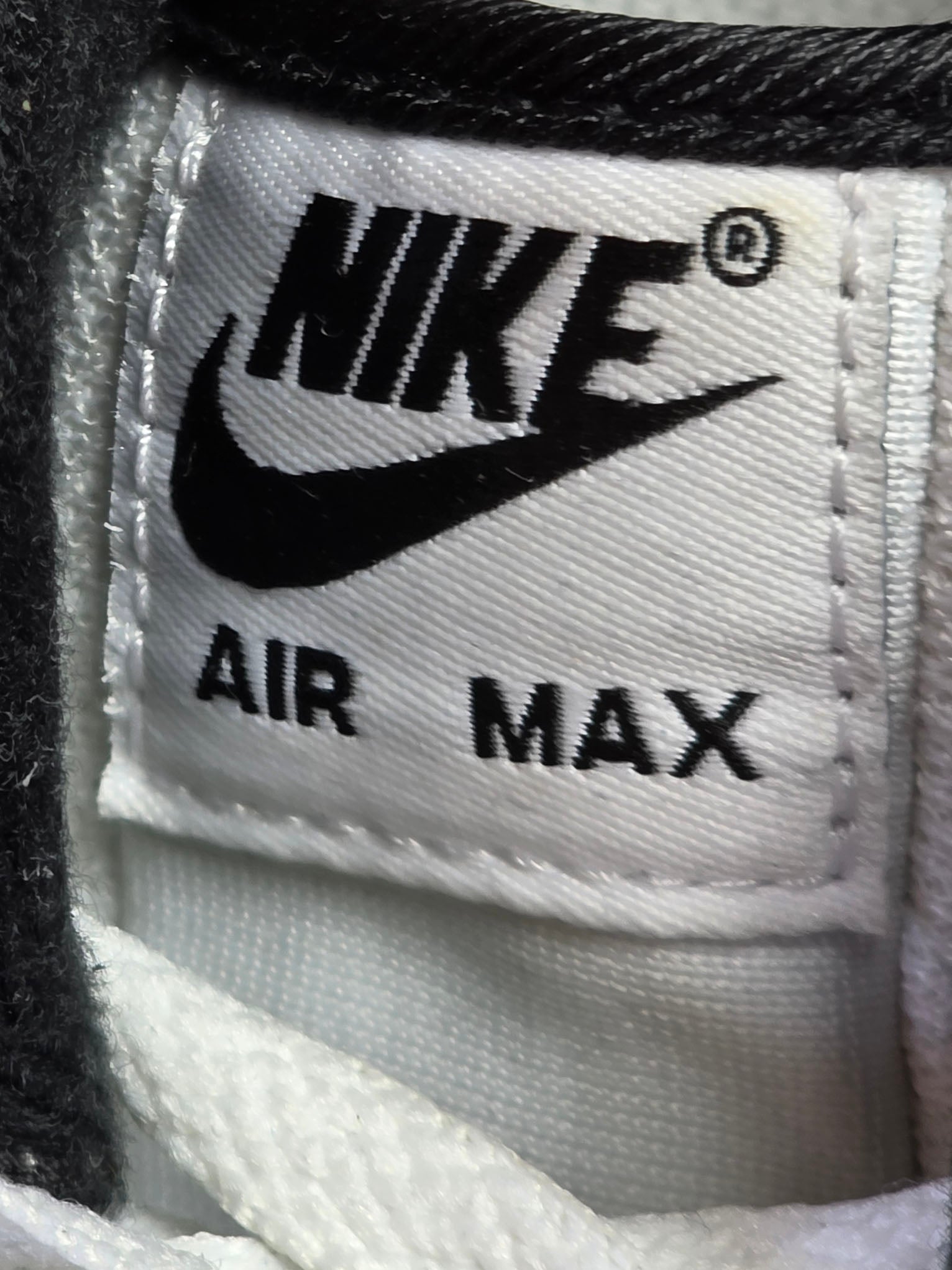 Nike Air Max 1 White Black maat 42