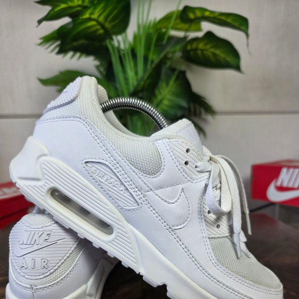 Nike Air Max 90 Triple White maat 43