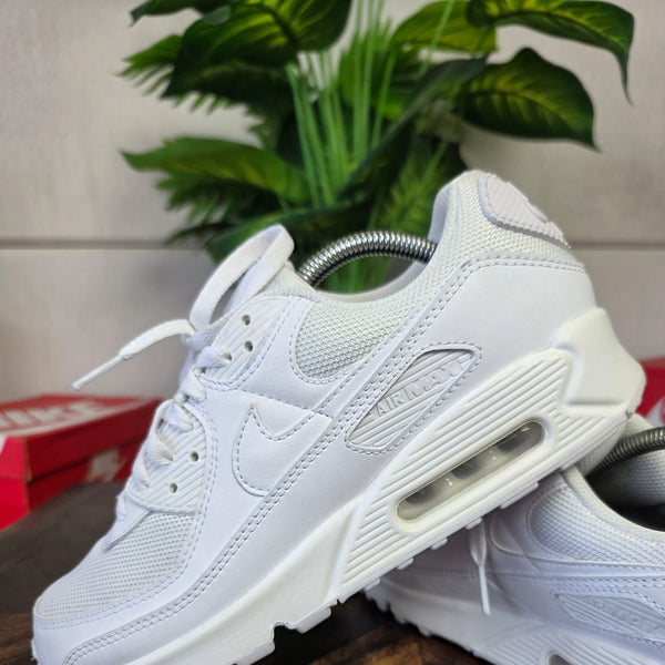 Nike Air Max 90 Triple White maat 43