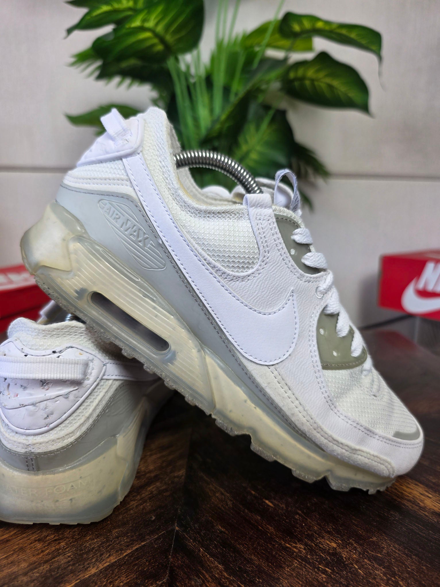 Nike Air Max 90 Terrascape Triple White maat 43