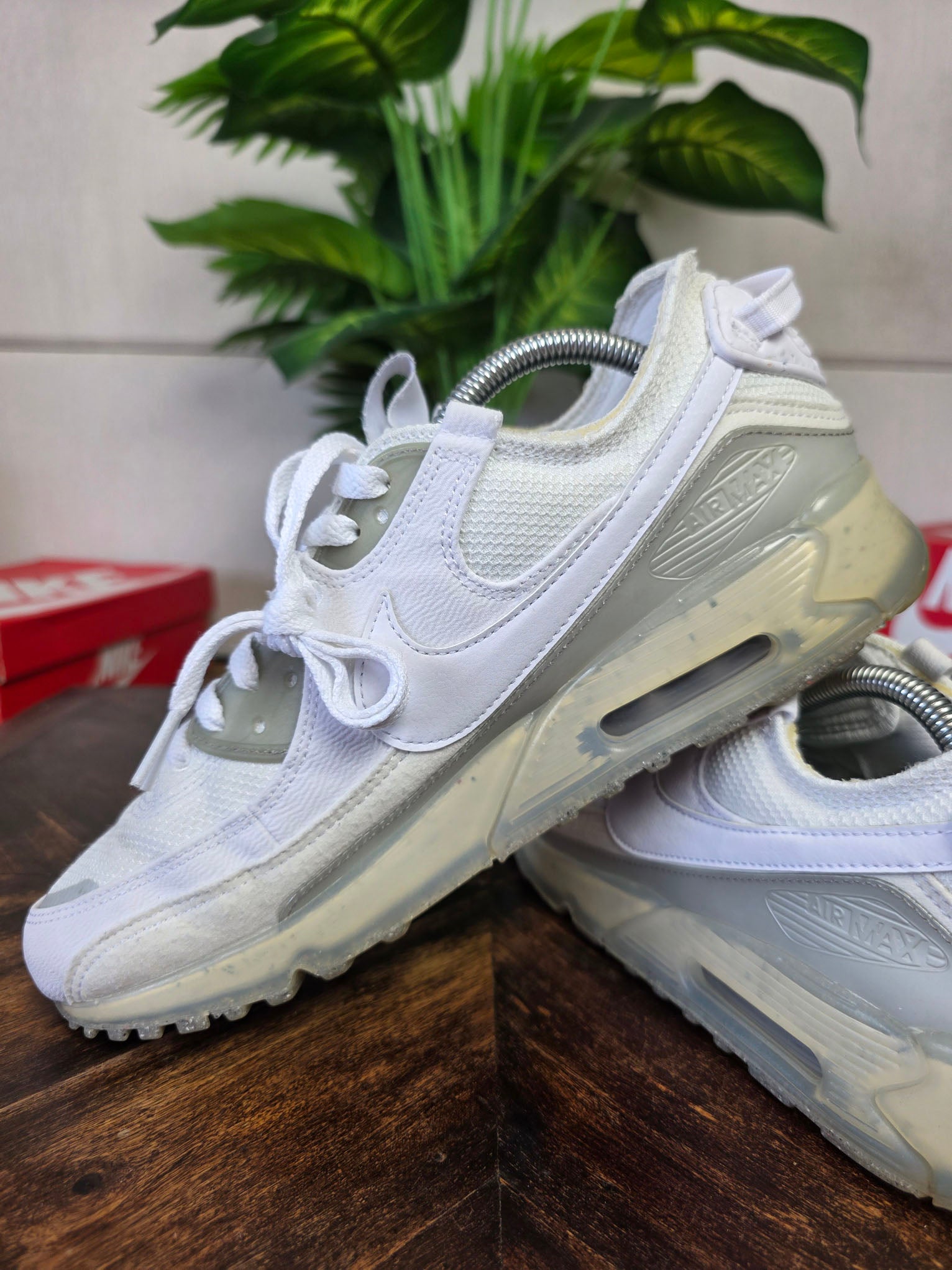 Nike Air Max 90 Terrascape Triple White maat 43
