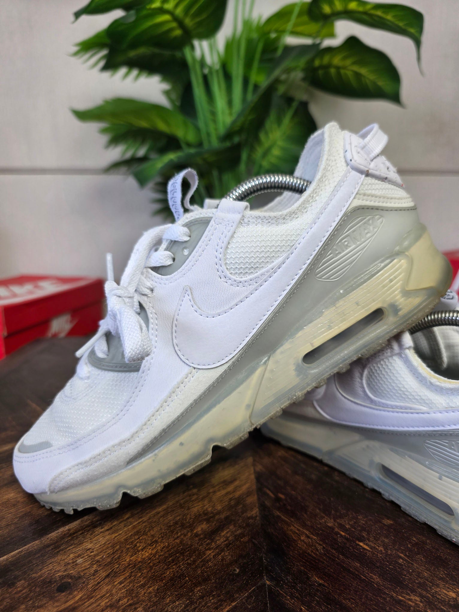 Nike Air Max 90 Terrascape Triple White maat 43