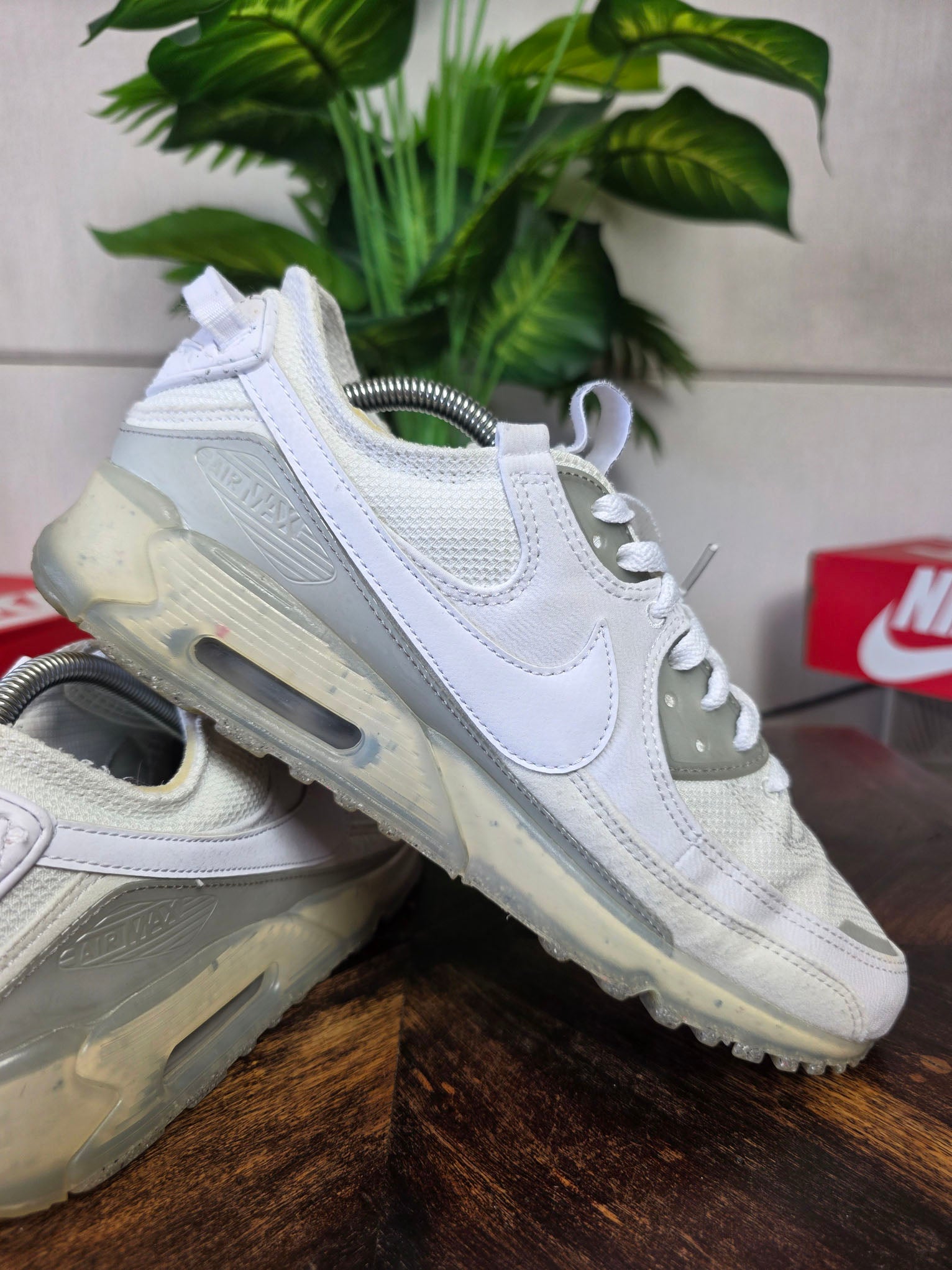 Nike Air Max 90 Terrascape Triple White maat 43