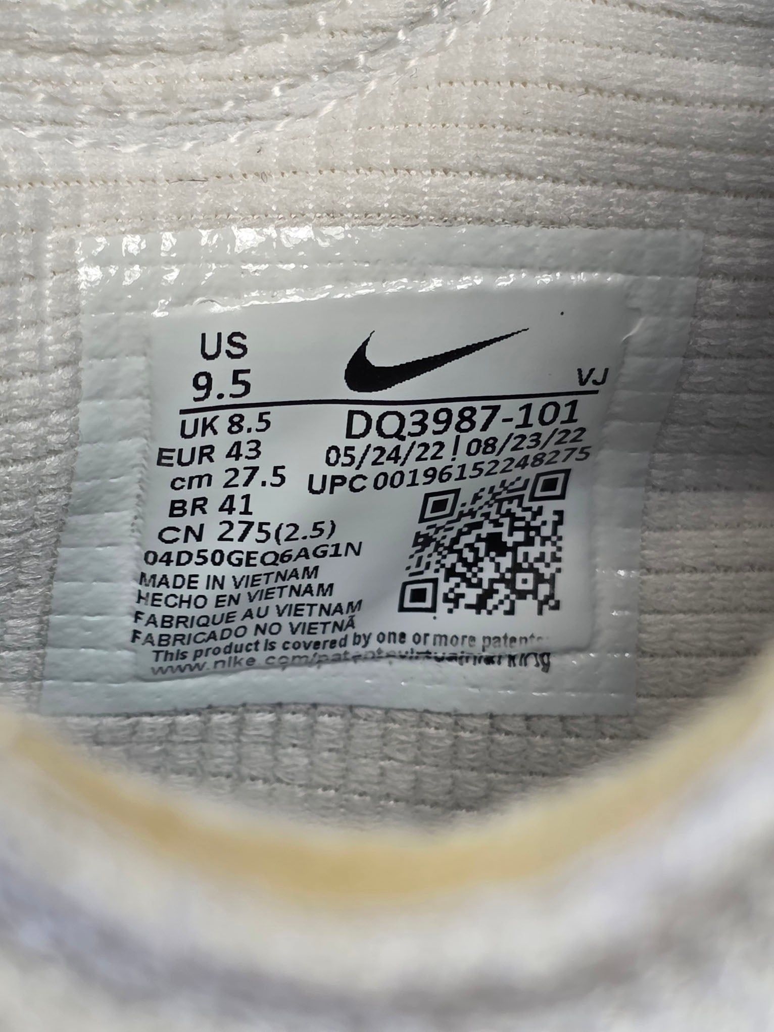 Nike Air Max 90 Terrascape Triple White maat 43