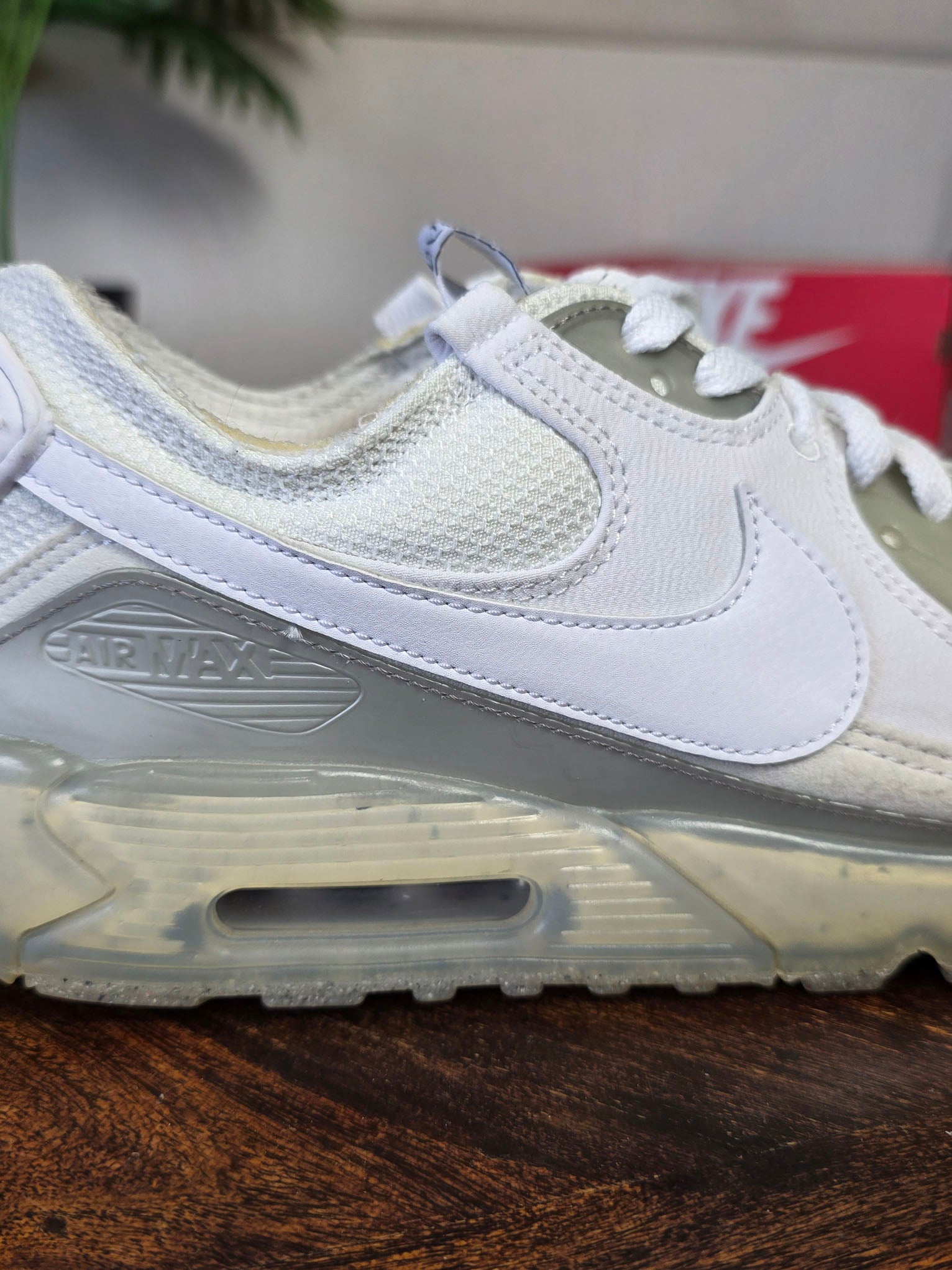 Nike Air Max 90 Terrascape Triple White maat 43