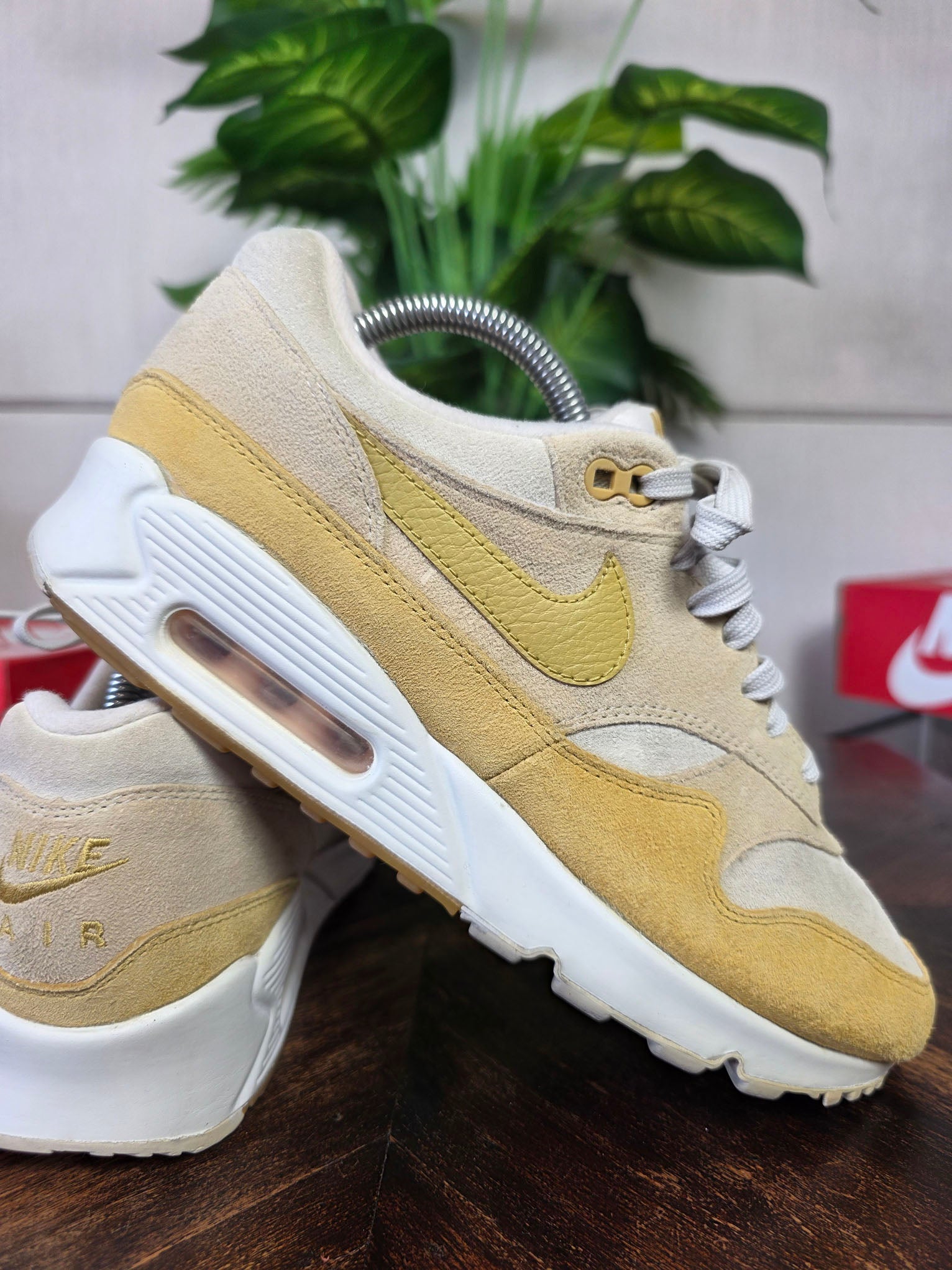 Nike Air max 90/1 Wheat Gold maat 41