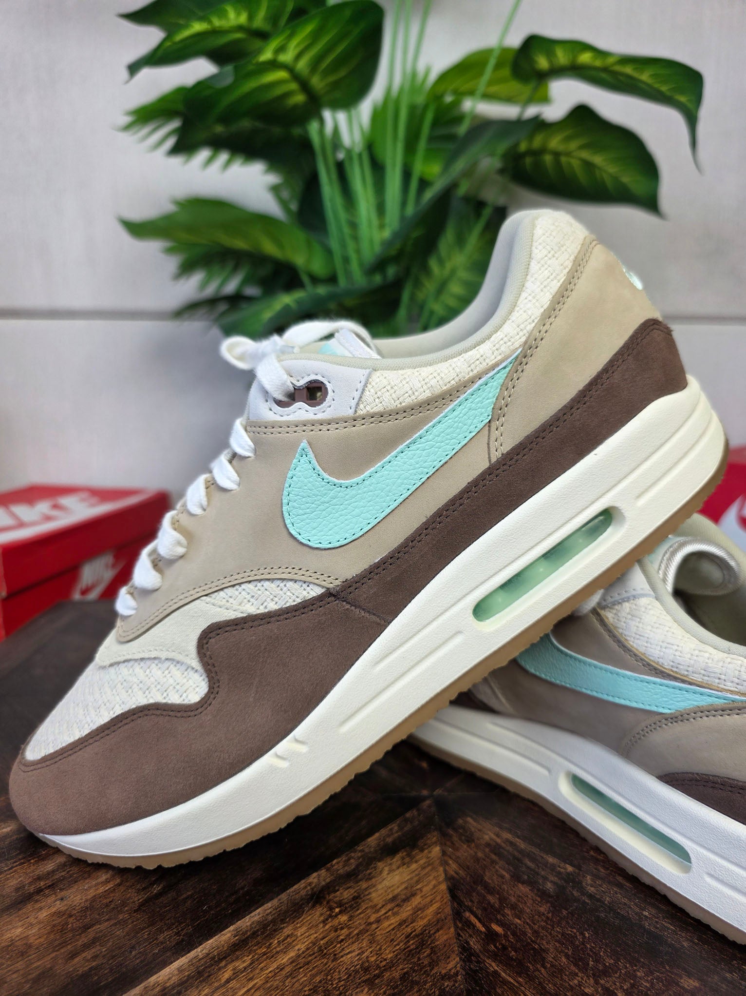 Nike Air Max 1 Crepe Hemp maat 49,5
