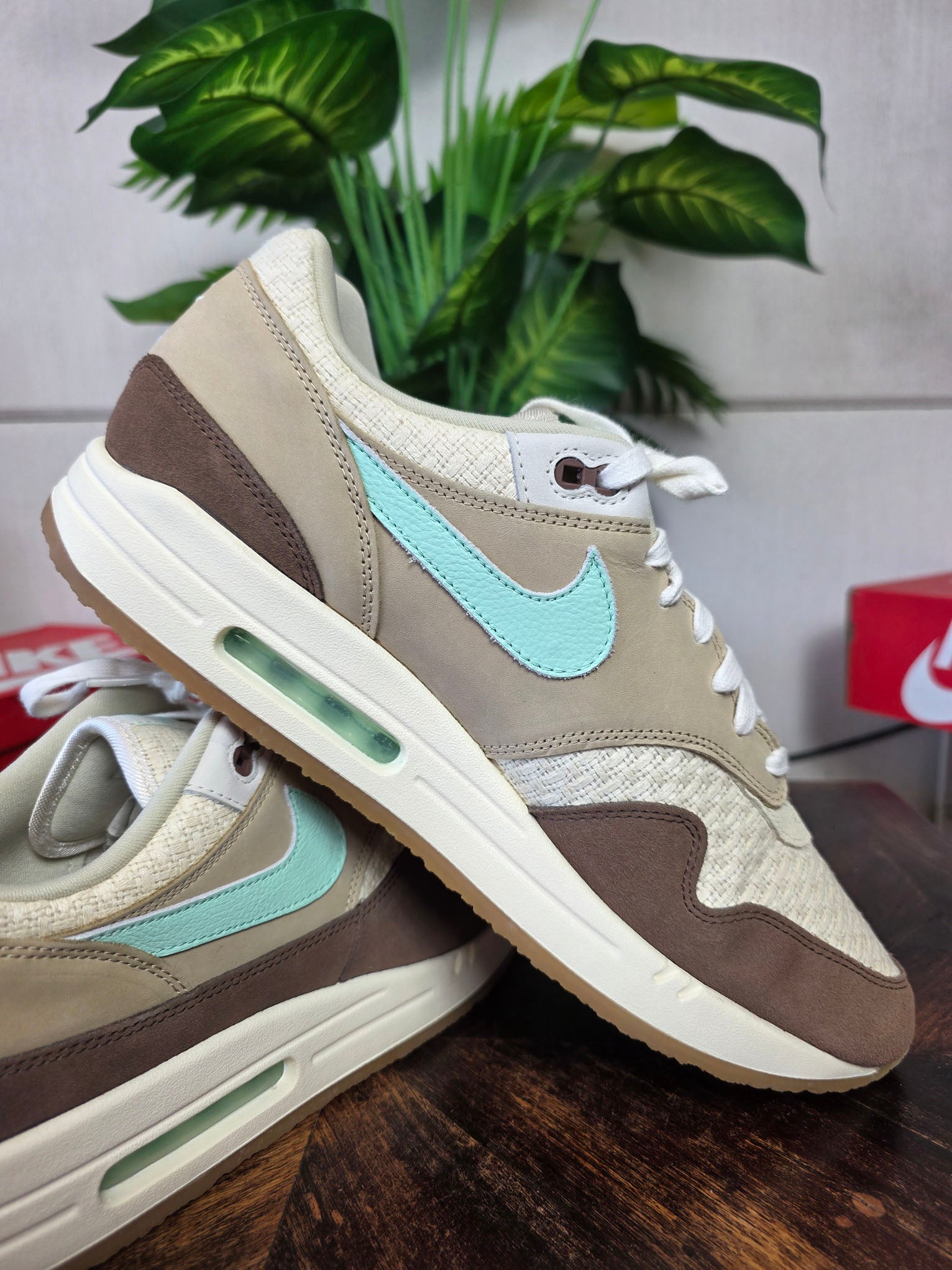 Nike Air Max 1 Crepe Hemp maat 49,5