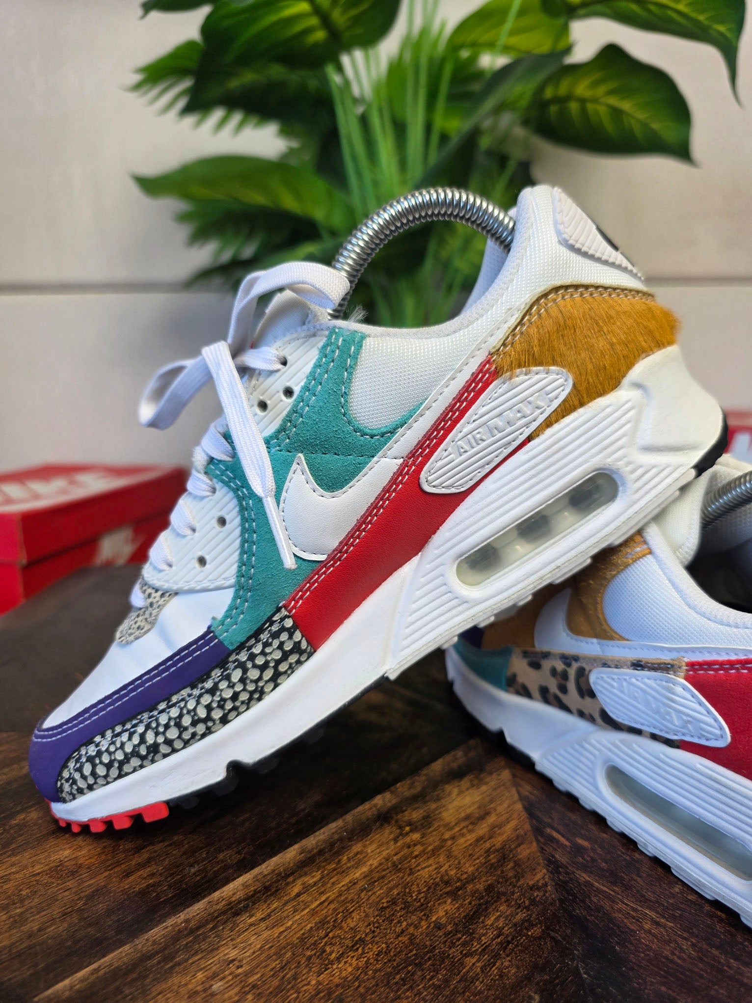 Nike Air Max 90 Animal White maat 40,5