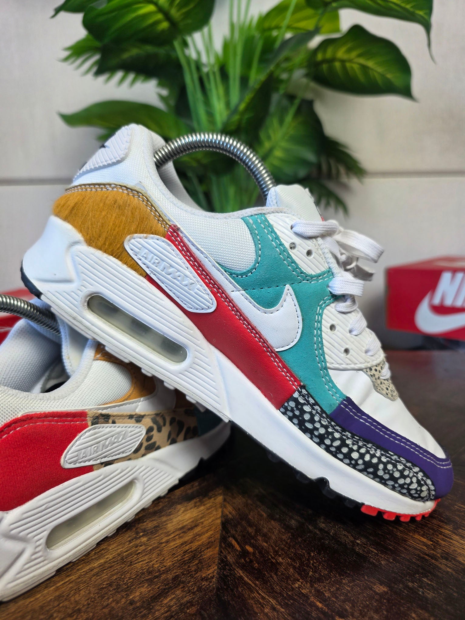 Nike Air Max 90 Animal White maat 40,5