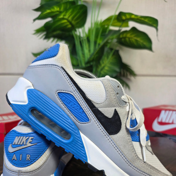 Nike Air Max 90 Pure Platinum Photo Blue maat 45