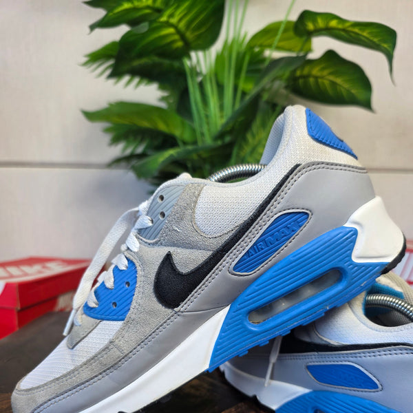Nike Air Max 90 Pure Platinum Photo Blue maat 45