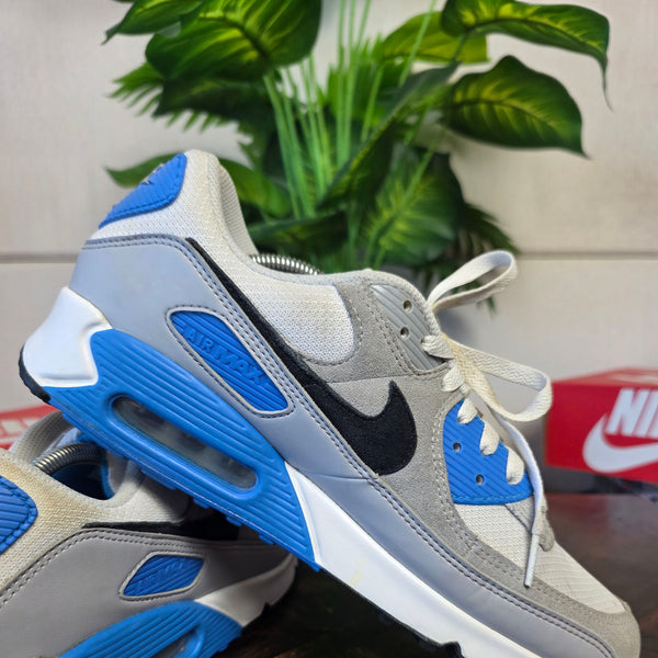 Nike Air Max 90 Pure Platinum Photo Blue maat 45