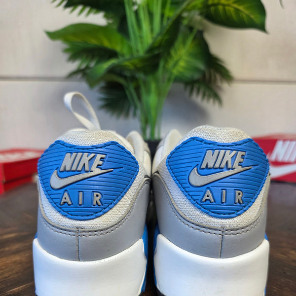 Nike Air Max 90 Pure Platinum Photo Blue maat 45