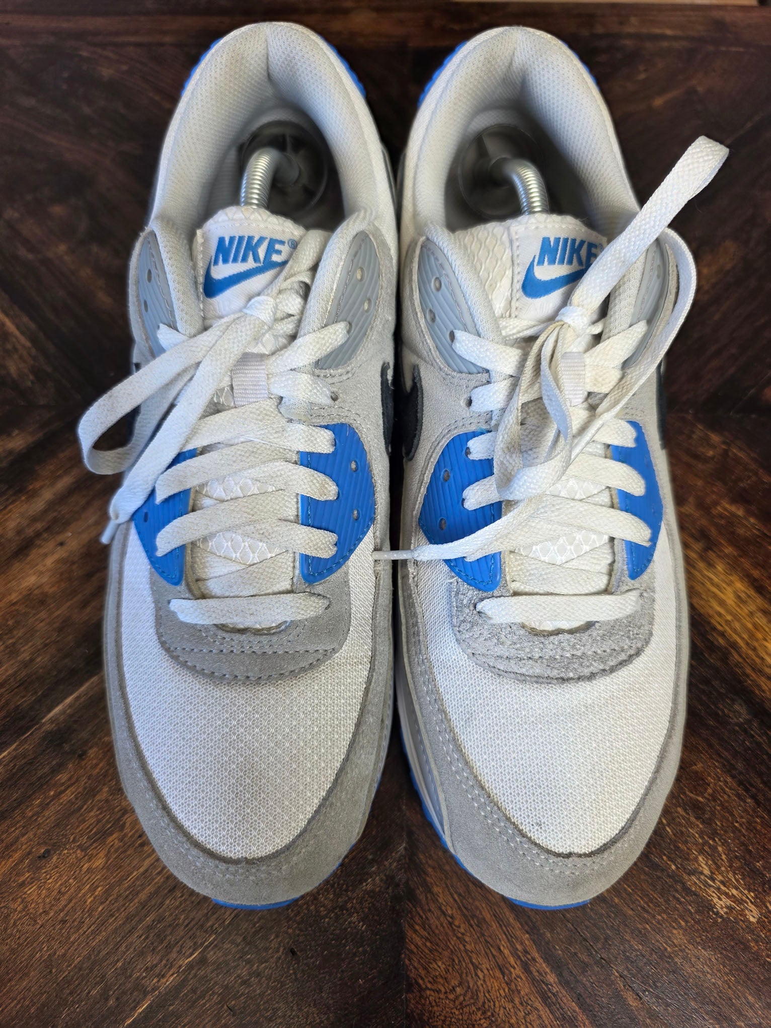 Nike Air Max 90 Pure Platinum Photo Blue maat 45