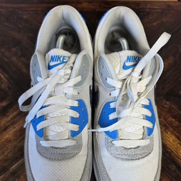 Nike Air Max 90 Pure Platinum Photo Blue maat 45