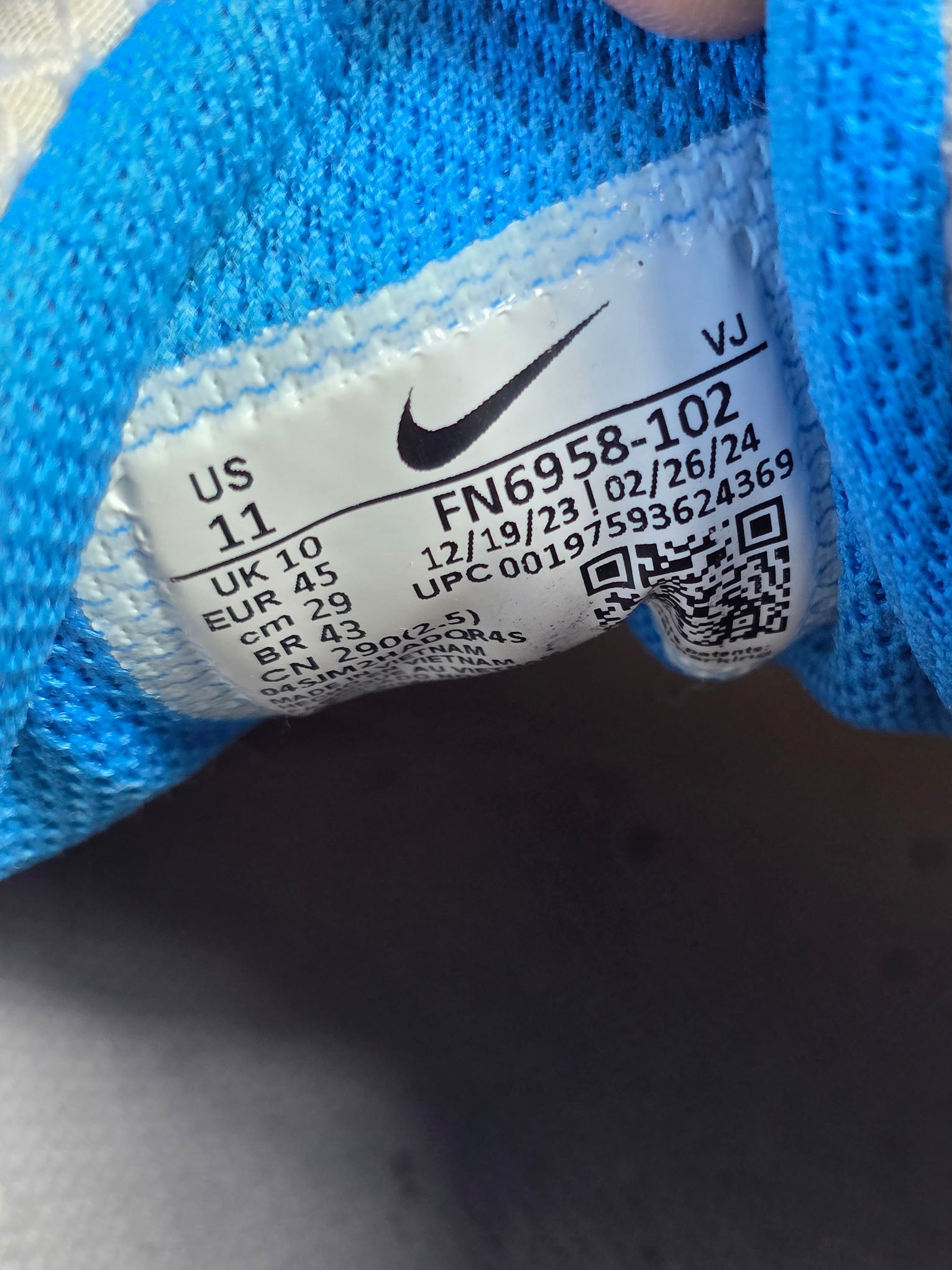 Nike Air Max 90 Pure Platinum Photo Blue maat 45
