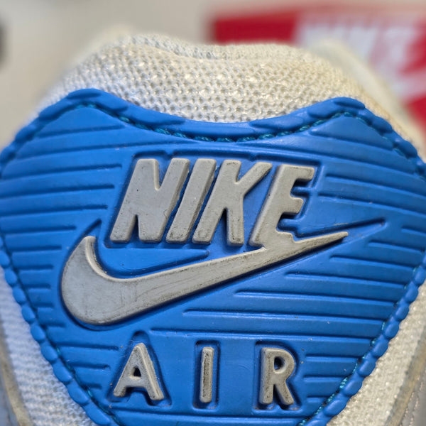 Nike Air Max 90 Pure Platinum Photo Blue maat 45