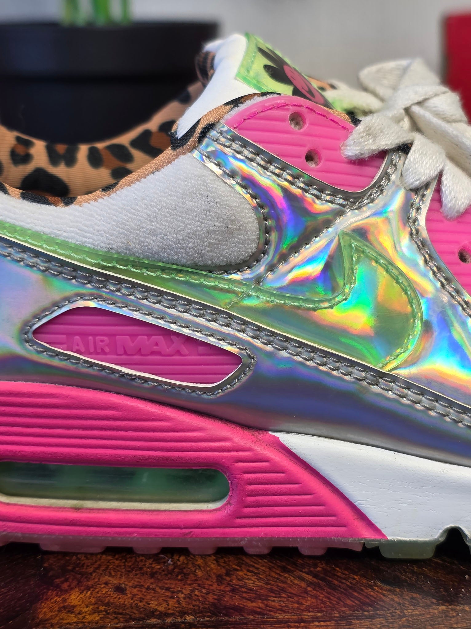 Nike Air Max 90 LX Laser Fuchsia maat 38
