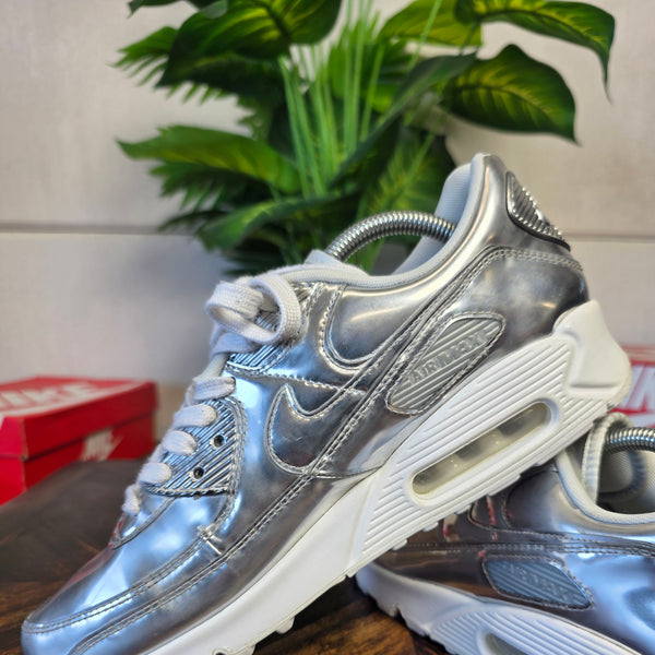 Nike Air Max 90 SP "Metallic Silver" maat 42,5