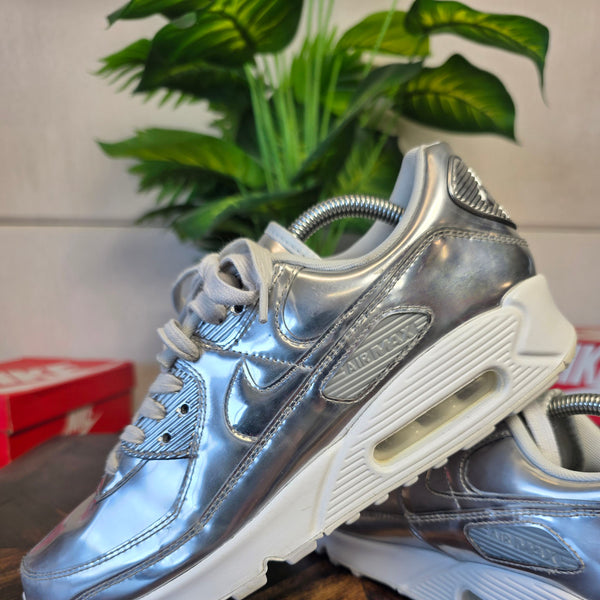 Nike Air Max 90 SP "Metallic Silver" maat 42,5