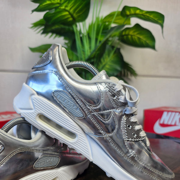 Nike Air Max 90 SP "Metallic Silver" maat 42,5