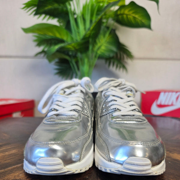 Nike Air Max 90 SP "Metallic Silver" maat 42,5