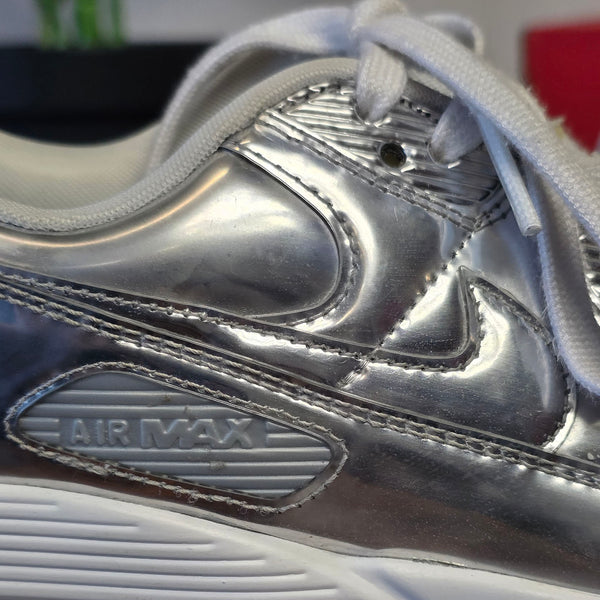 Nike Air Max 90 SP "Metallic Silver" maat 42,5