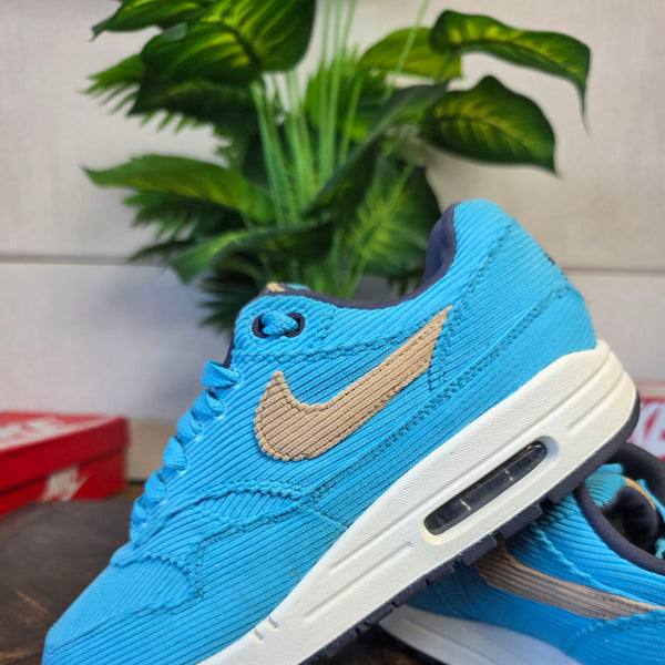Nike Air Max 1 PRM Corduroy Baltic Blue maat 41