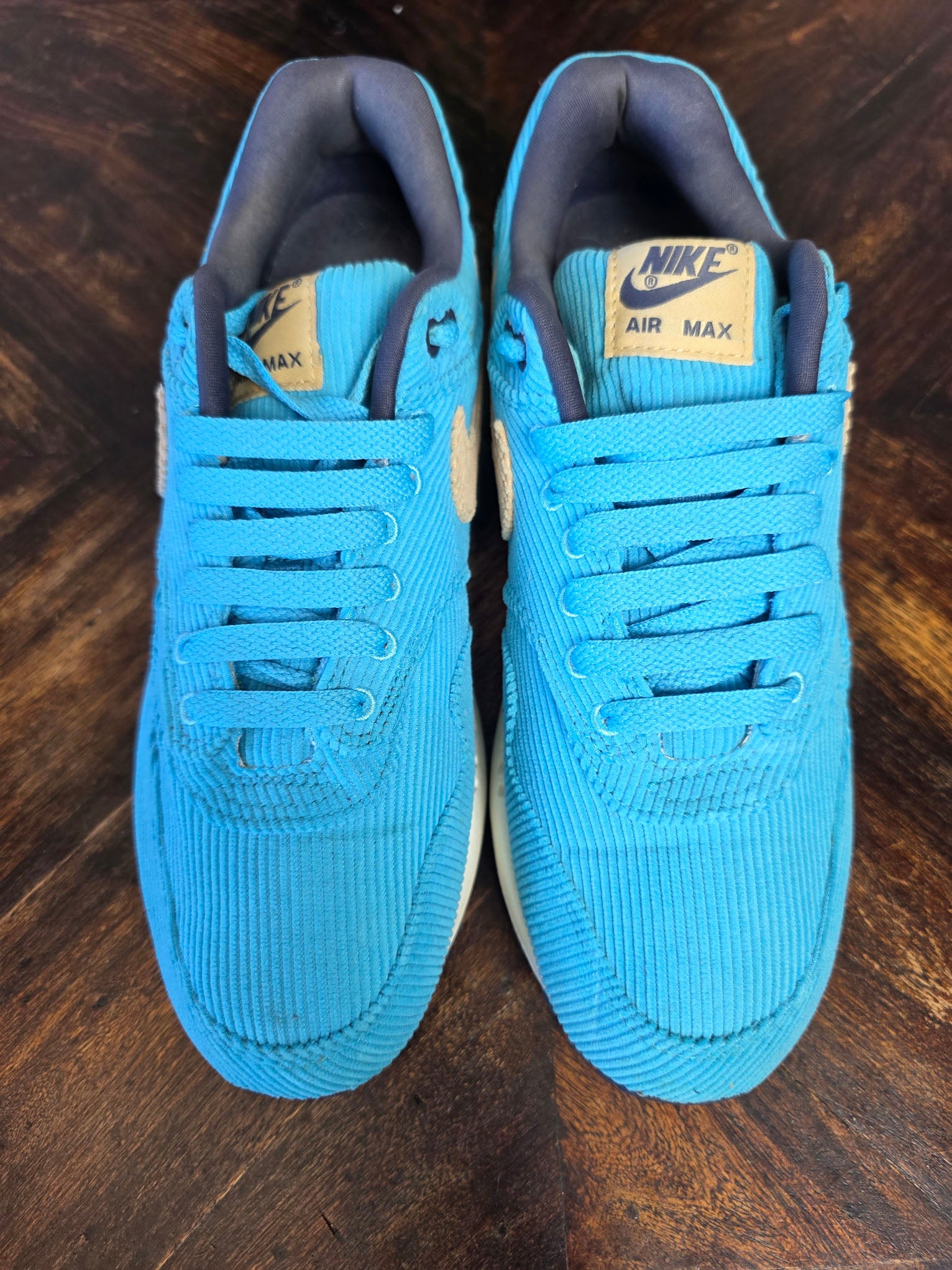 Nike Air Max 1 PRM Corduroy Baltic Blue maat 41
