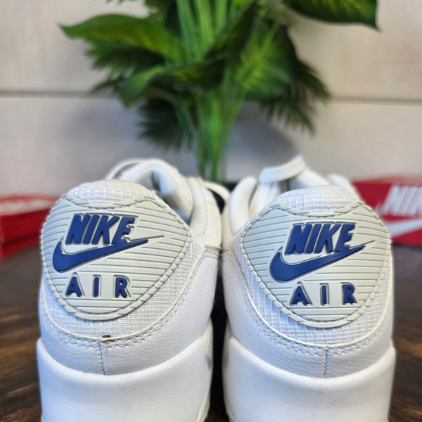 Nike Air Max 90 White Light Smoke Blue maat 45