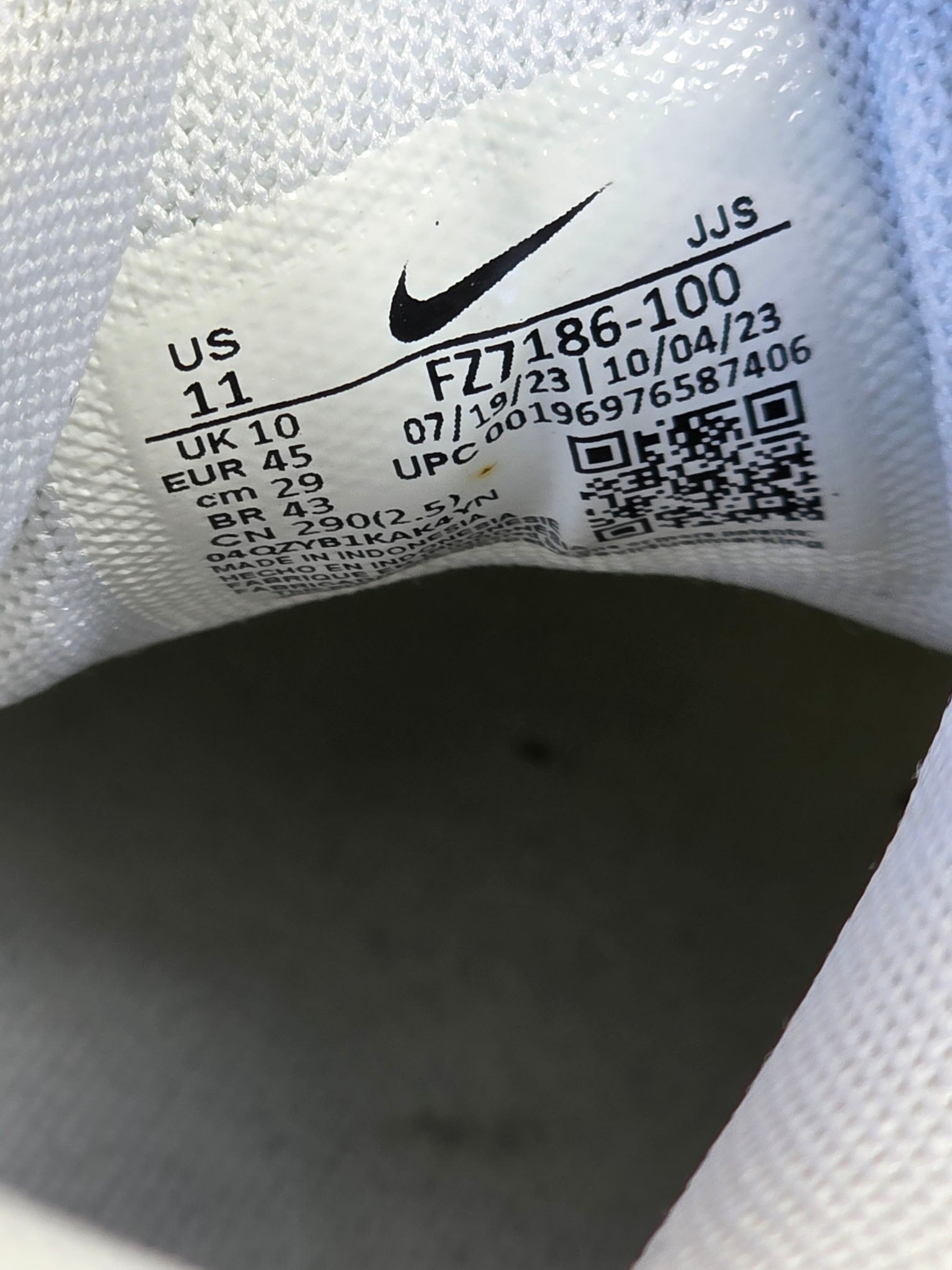 Nike Air Max 90 White Light Smoke Blue maat 45