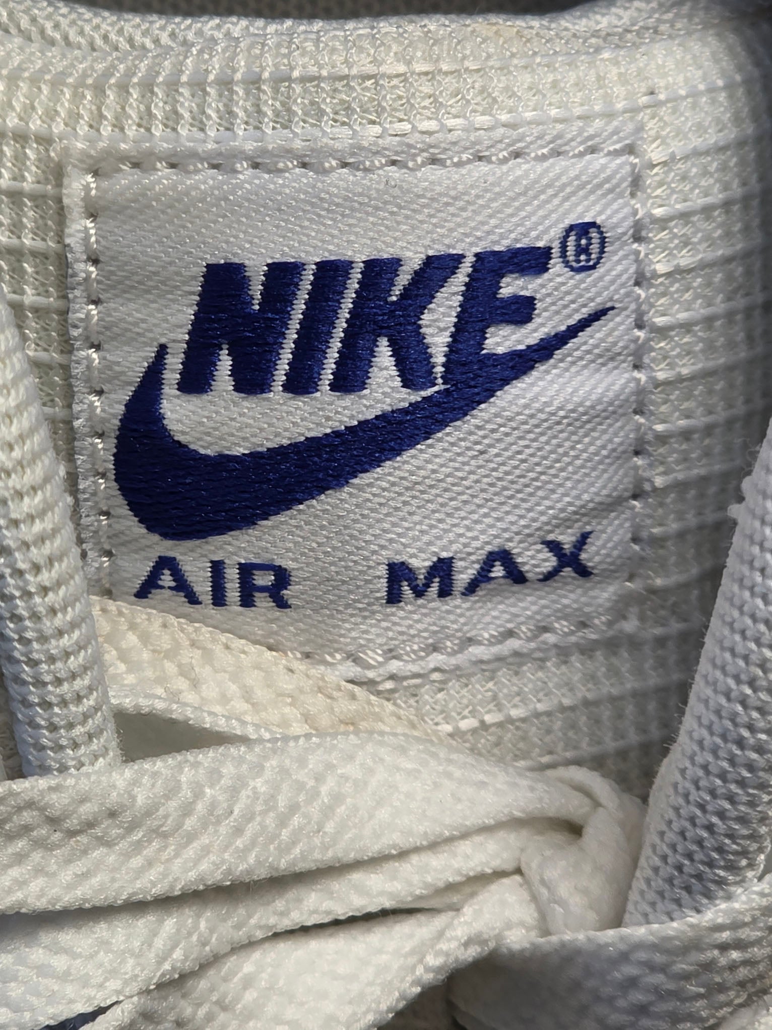 Nike Air Max 90 White Light Smoke Blue maat 45