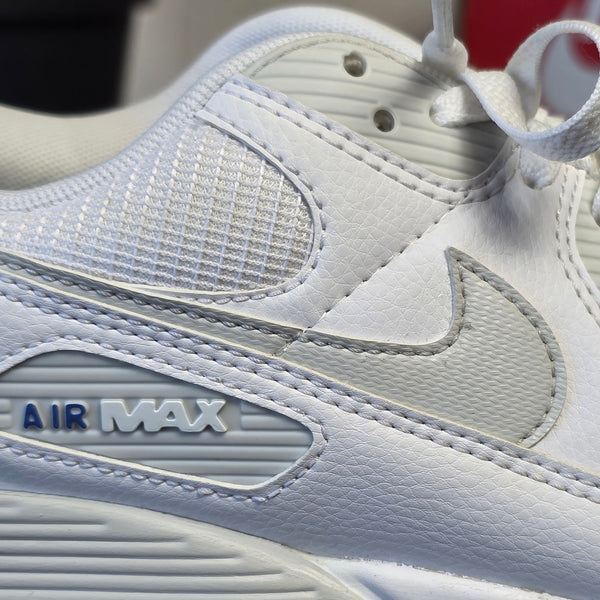 Nike Air Max 90 White Light Smoke Blue maat 45