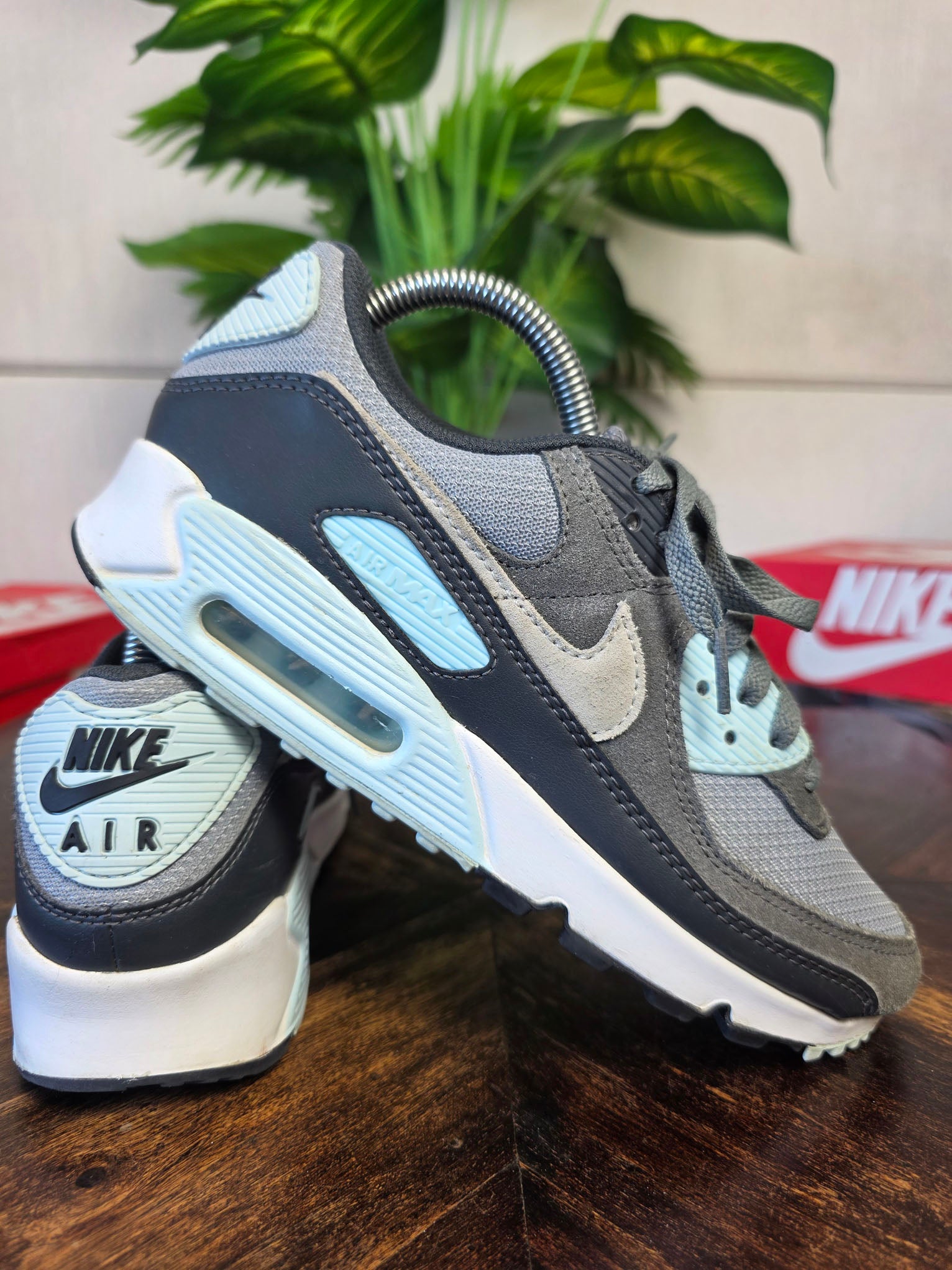 Nike Air Max 90 Light Pumice Smoke Grey maat 40