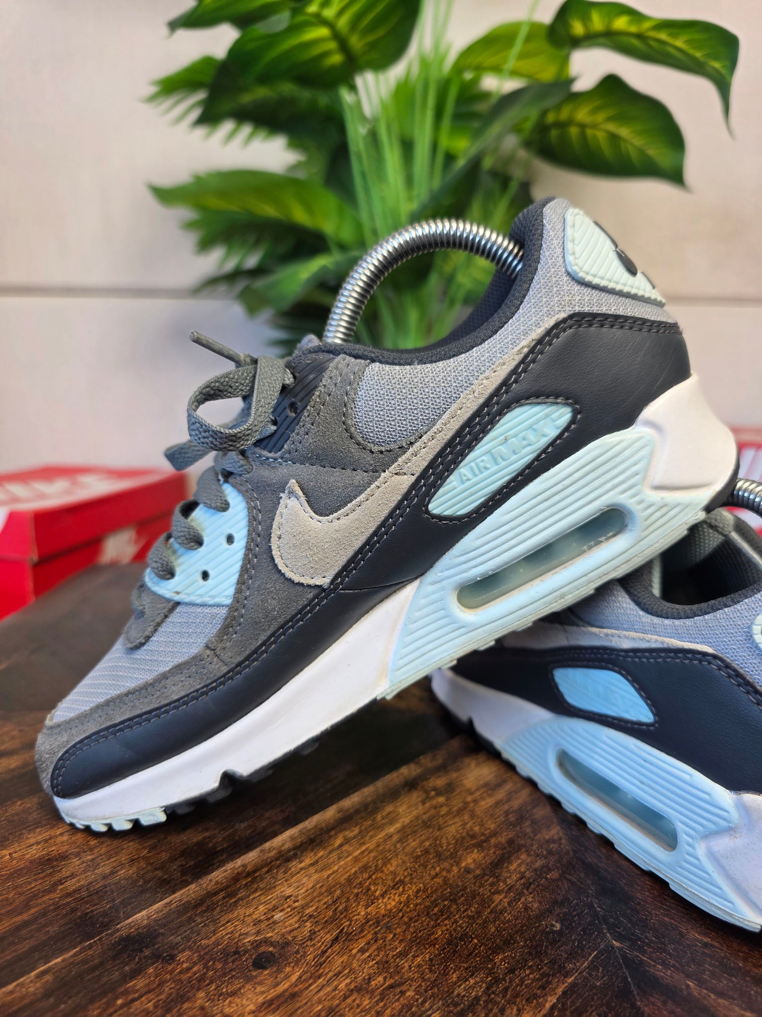 Nike Air Max 90 Light Pumice Smoke Grey maat 40