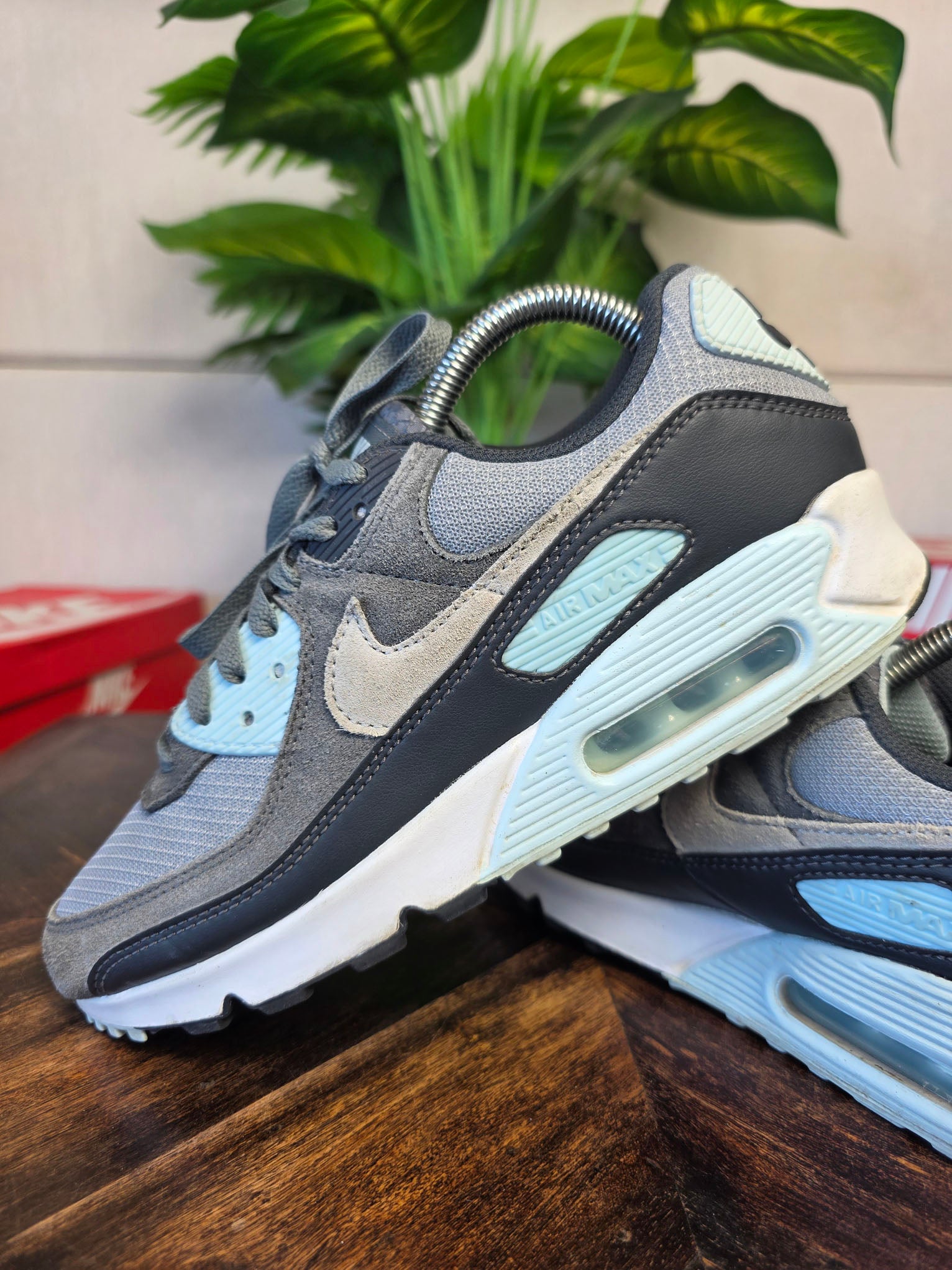 Nike Air Max 90 Light Pumice Smoke Grey maat 40