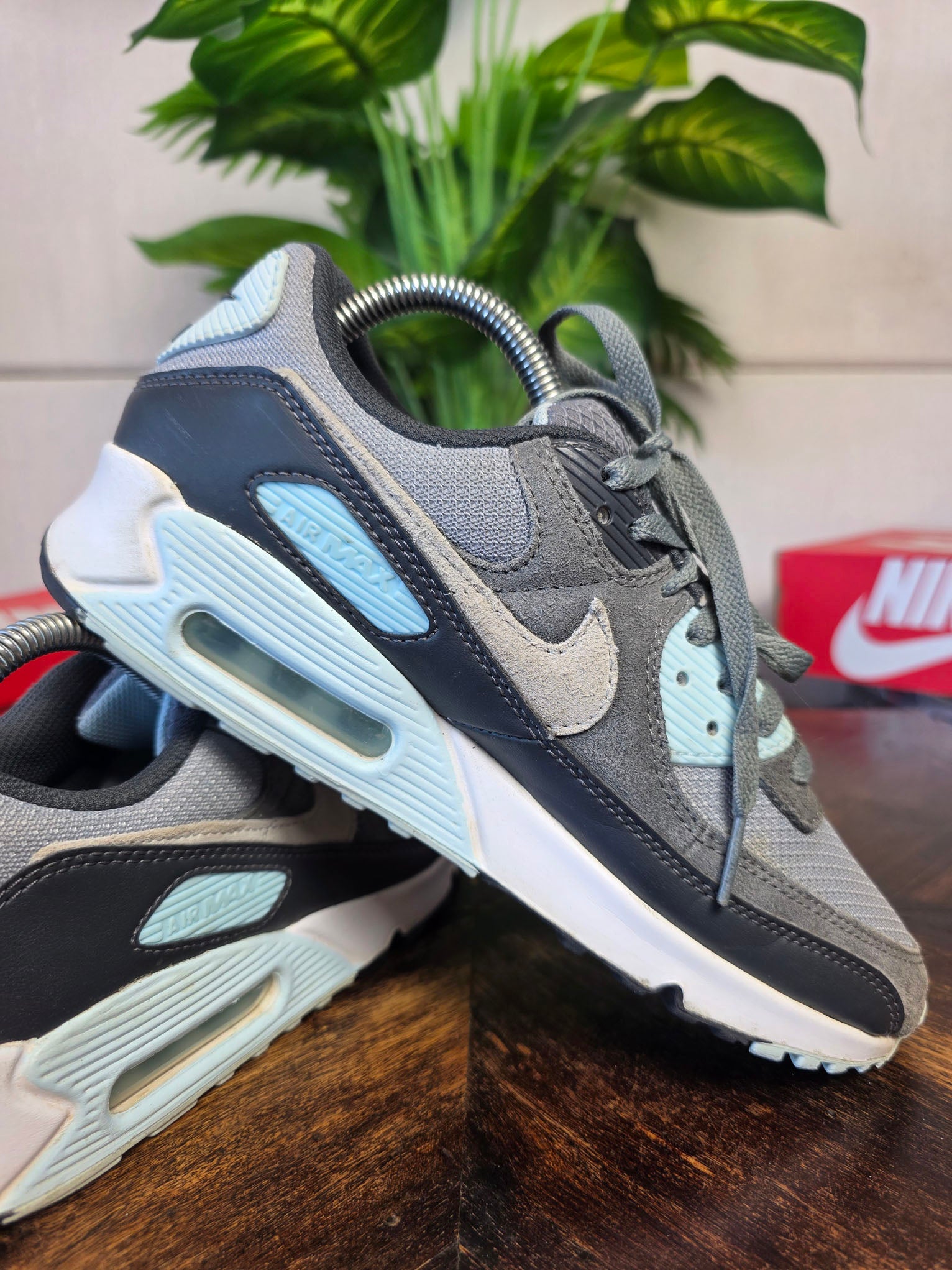 Nike Air Max 90 Light Pumice Smoke Grey maat 40