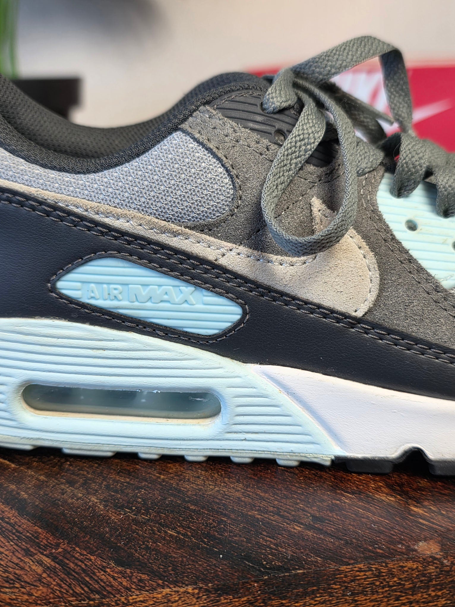 Nike Air Max 90 Light Pumice Smoke Grey maat 40