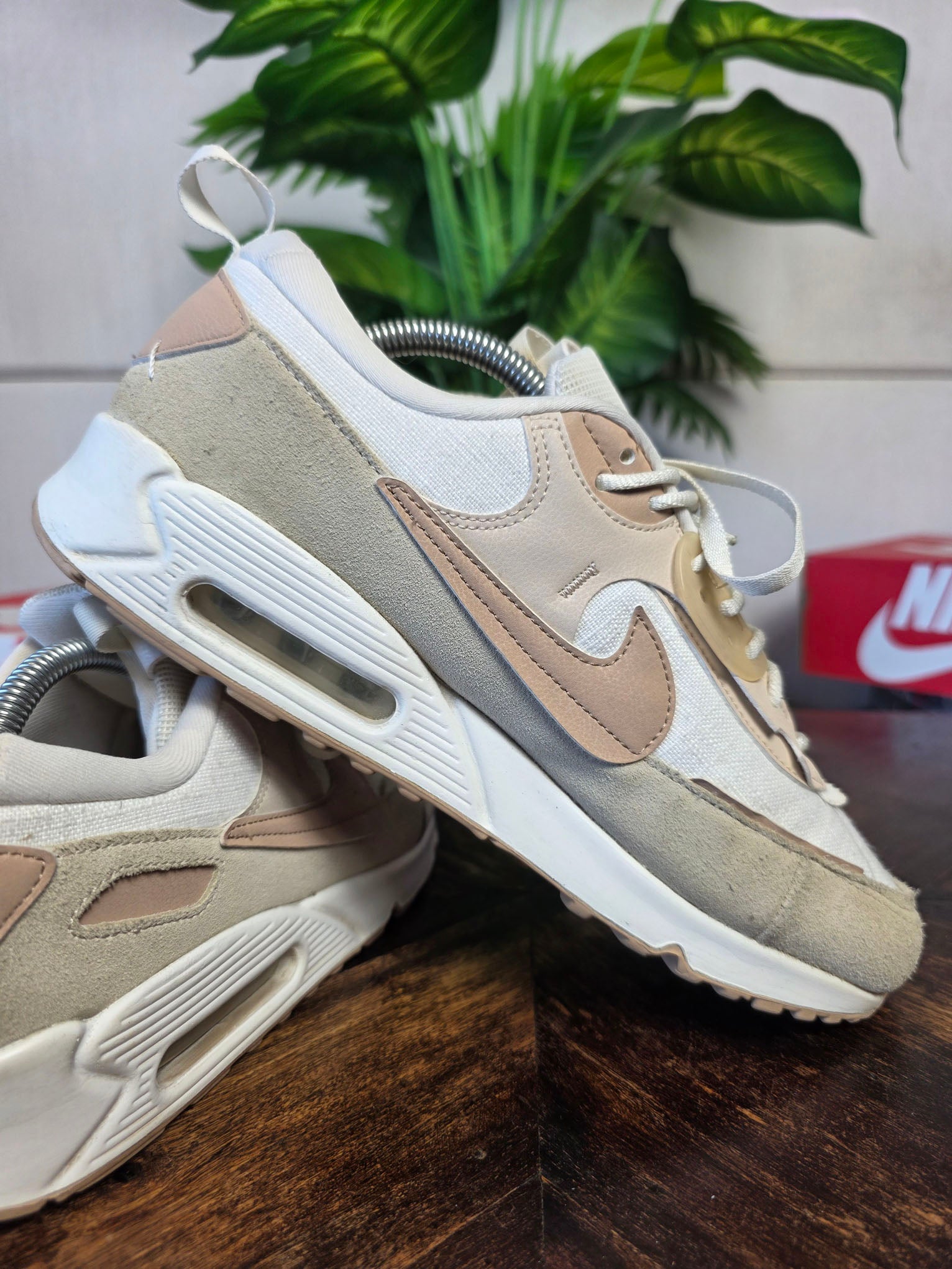 Nike Air Max 90 Futura "White Tan" maat 43