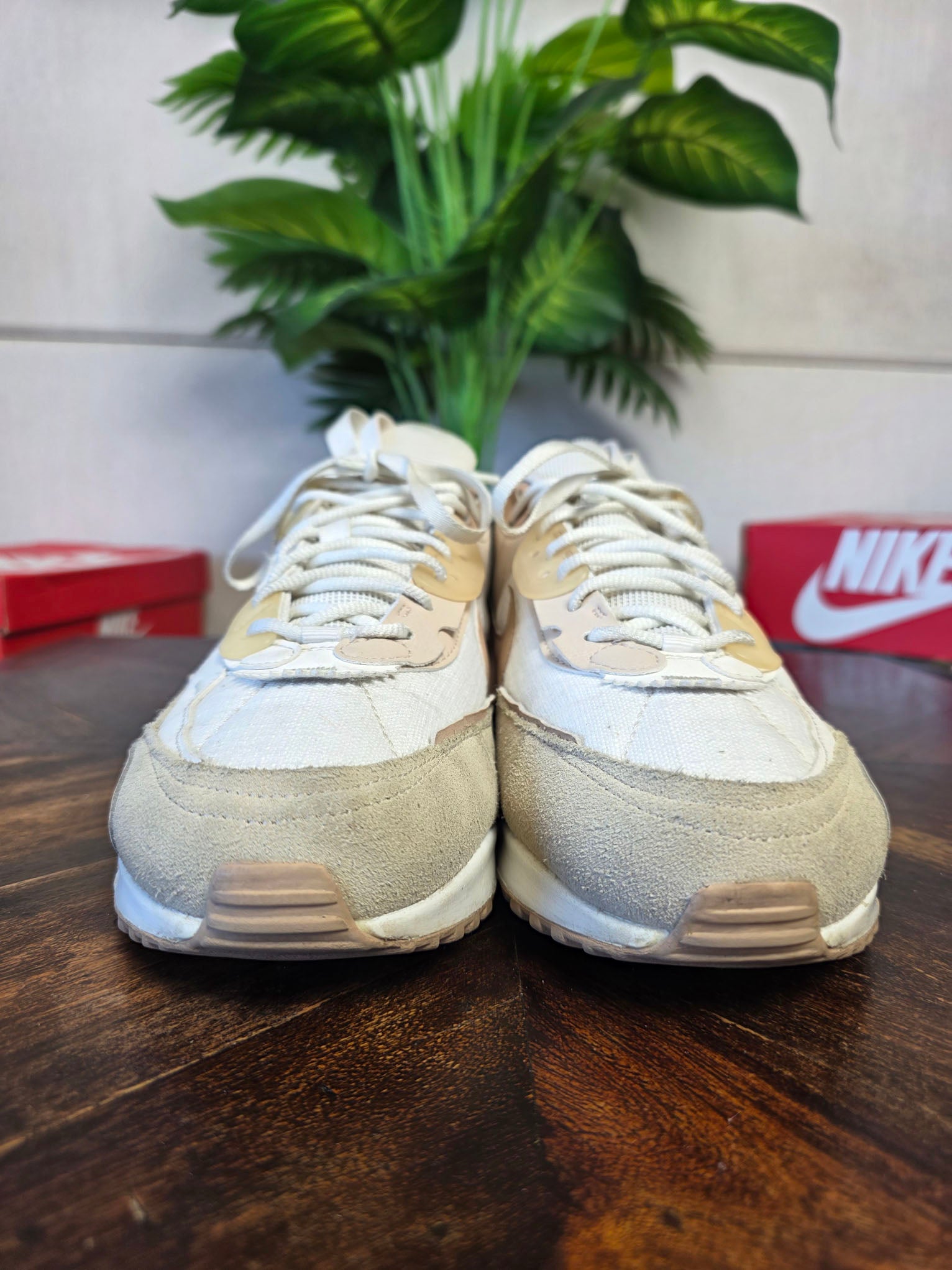 Nike Air Max 90 Futura "White Tan" maat 43